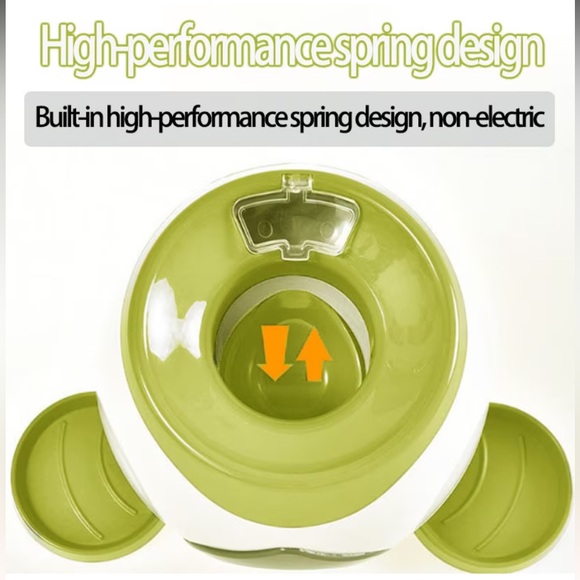 NWT INTERACTIVE FETCH & GREAT DOG DISPENSER, ONE SIZE, GREEN/WHITE - Picture 4 of 11